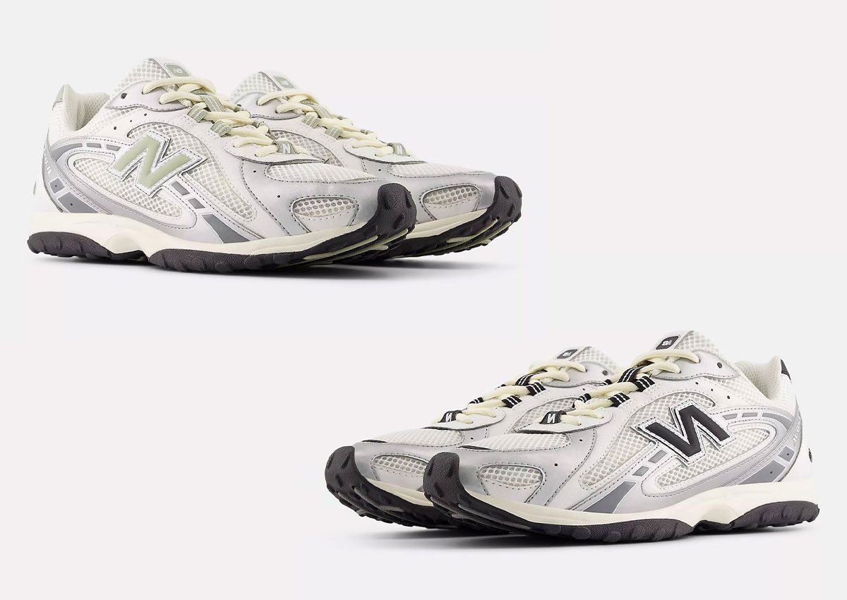 New Balance 204L “Silver Metallic” Pack Includes Two Retro Colorways