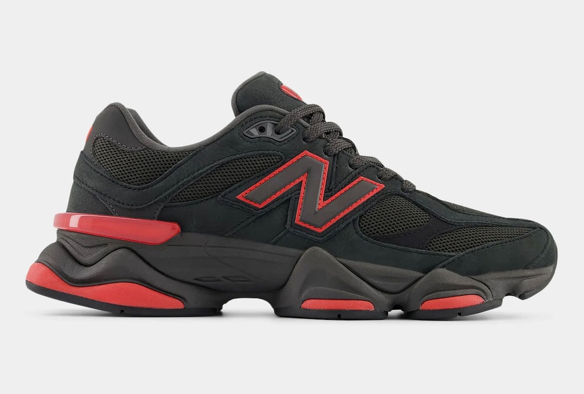 New Balance 9060 Goes For A Bred Inspired Colorway