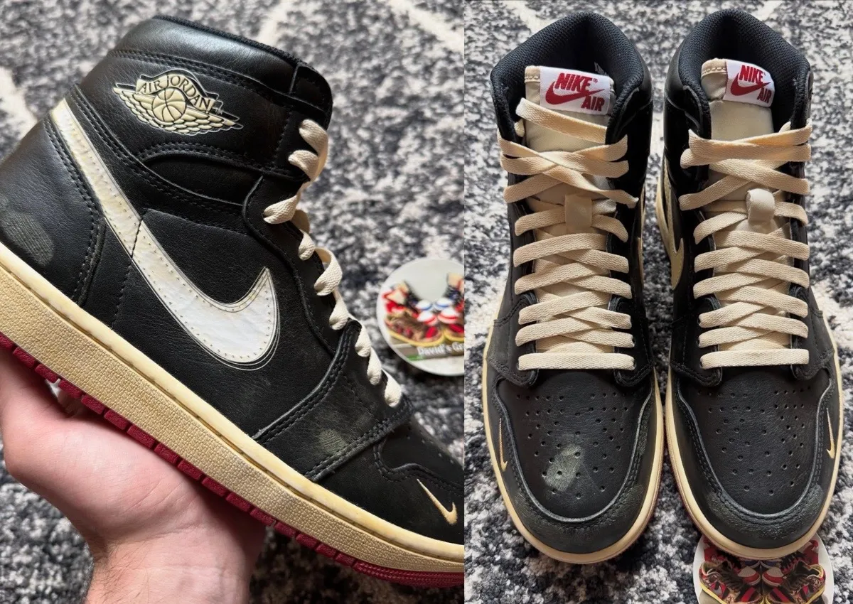 Nigel Sylvester x Air Jordan 1 High OG “Better With Time” Sample Surfaces