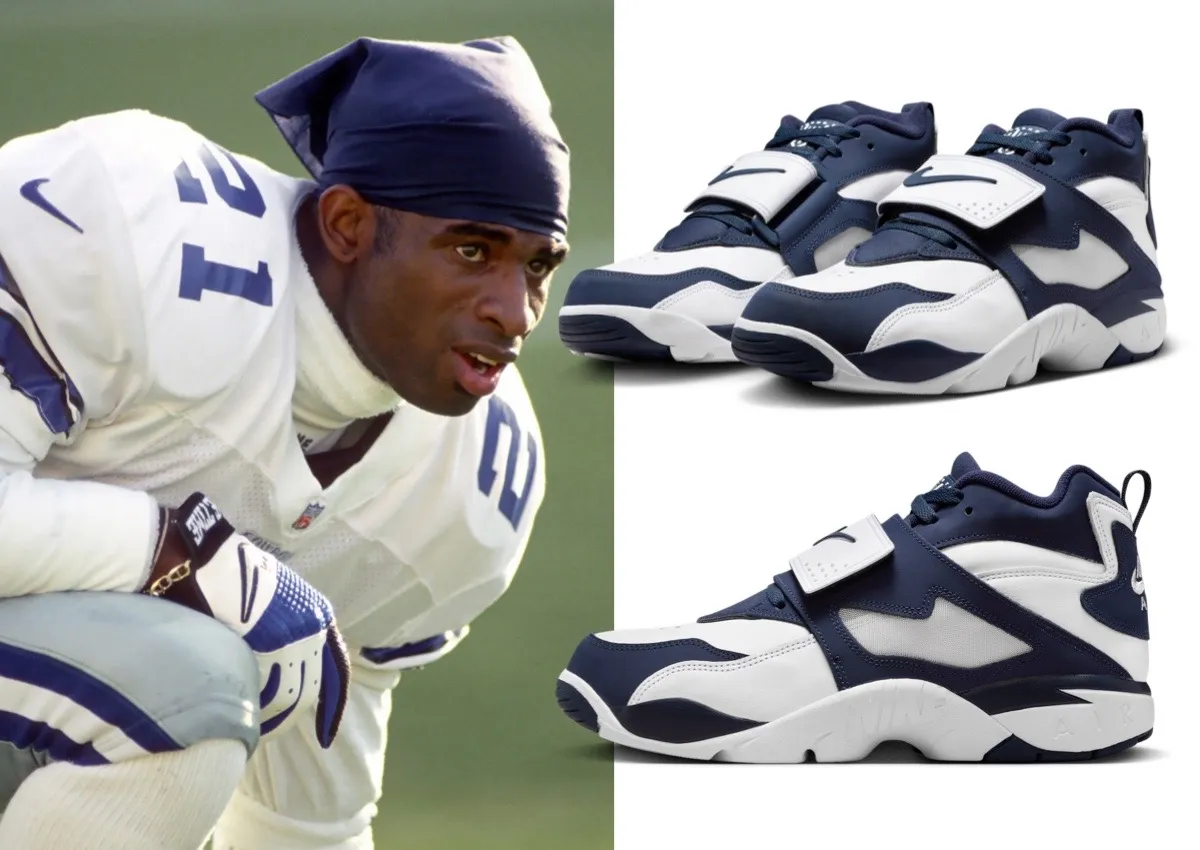 Nike Air Diamond Turf “Cowboys” Honors Deion Sanders’ Dallas Era