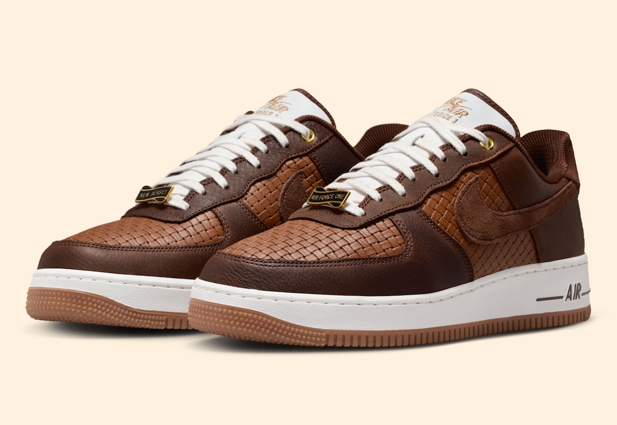 Nike Air Force 1 Low “New Jersey” Celebrates The Garden State in Premium Brown Leather