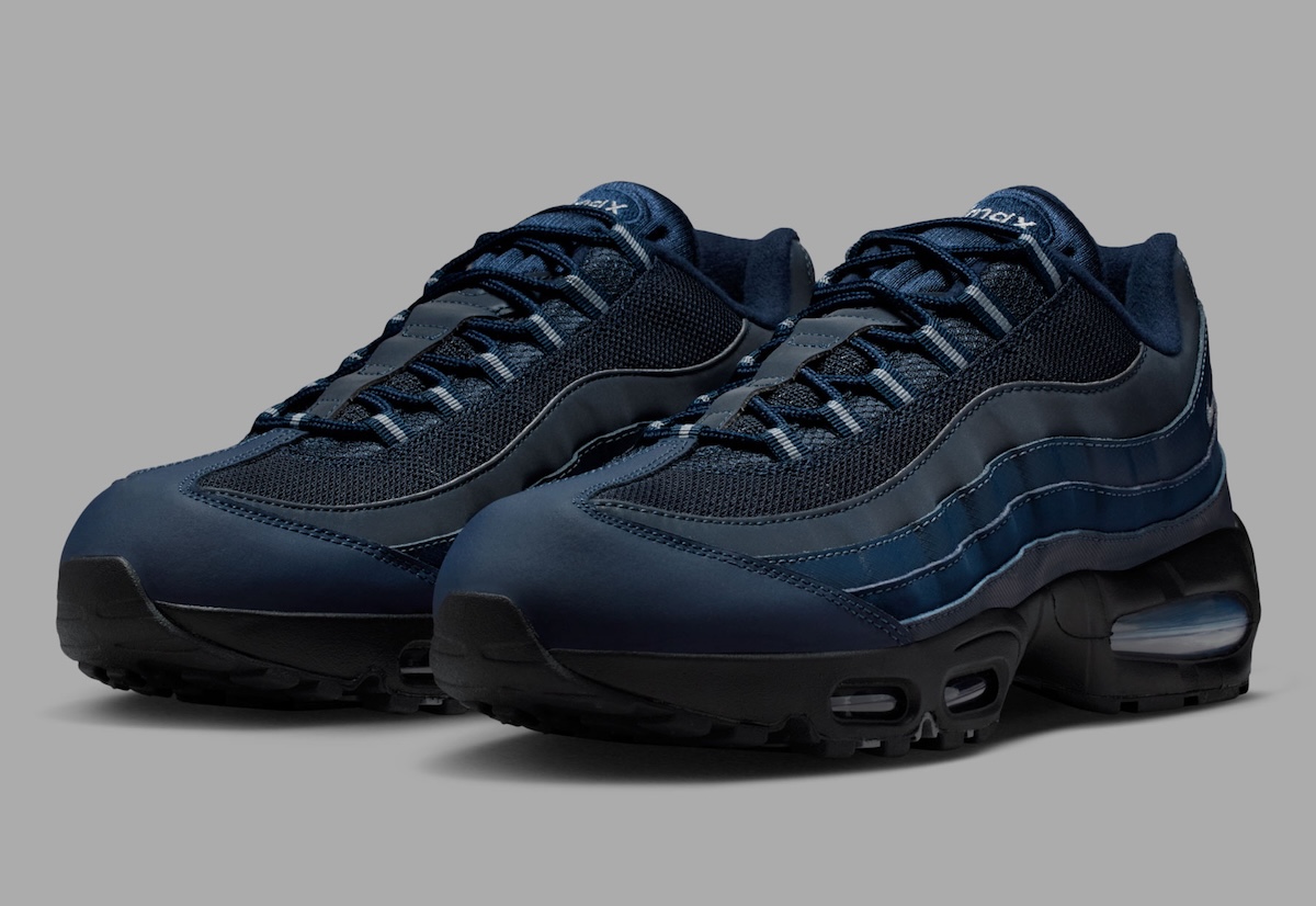 Nike Air Max 95 “Obsidian/Thunder Blue” Is the Dark Storm You’ll Want