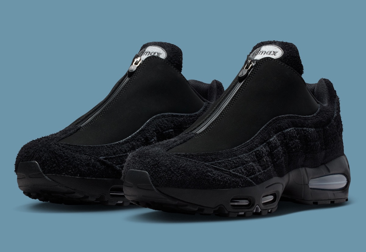 Nike Air Max 95 Zip “Black” Releases Holiday 2025