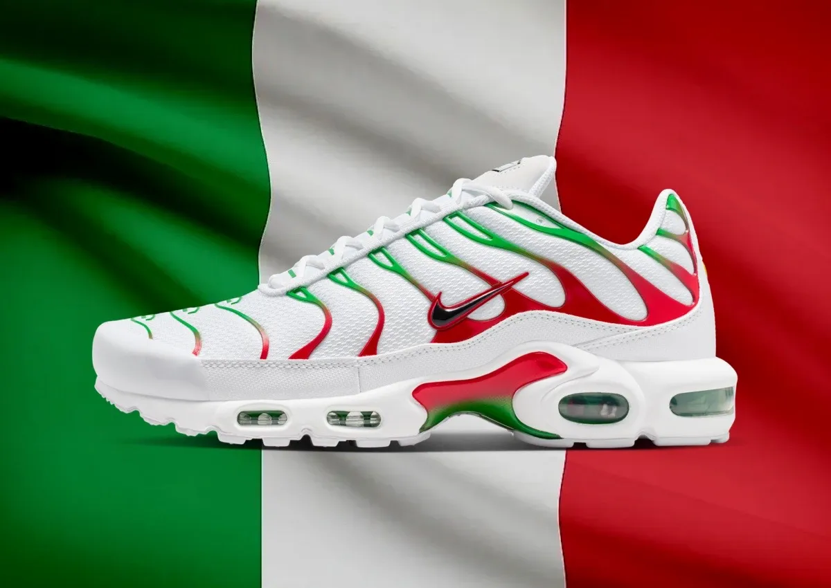 Nike Air Max Plus Channels Italian Pride
