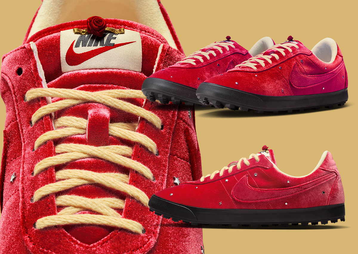 Nike Astro Grabber “Red Velvet” Comes With Rose and Stars