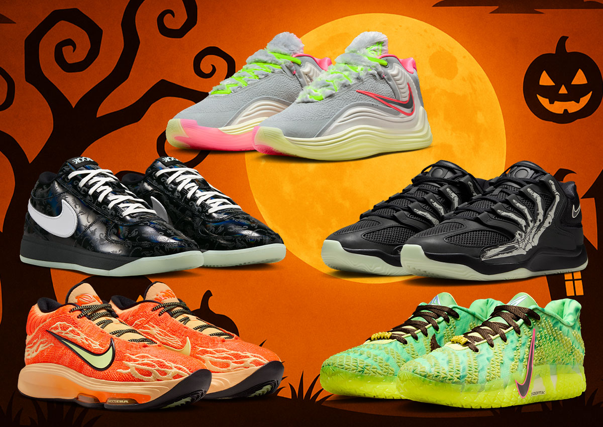 Nike Basketball Halloween 2025 Collection Glows With Spooky Style