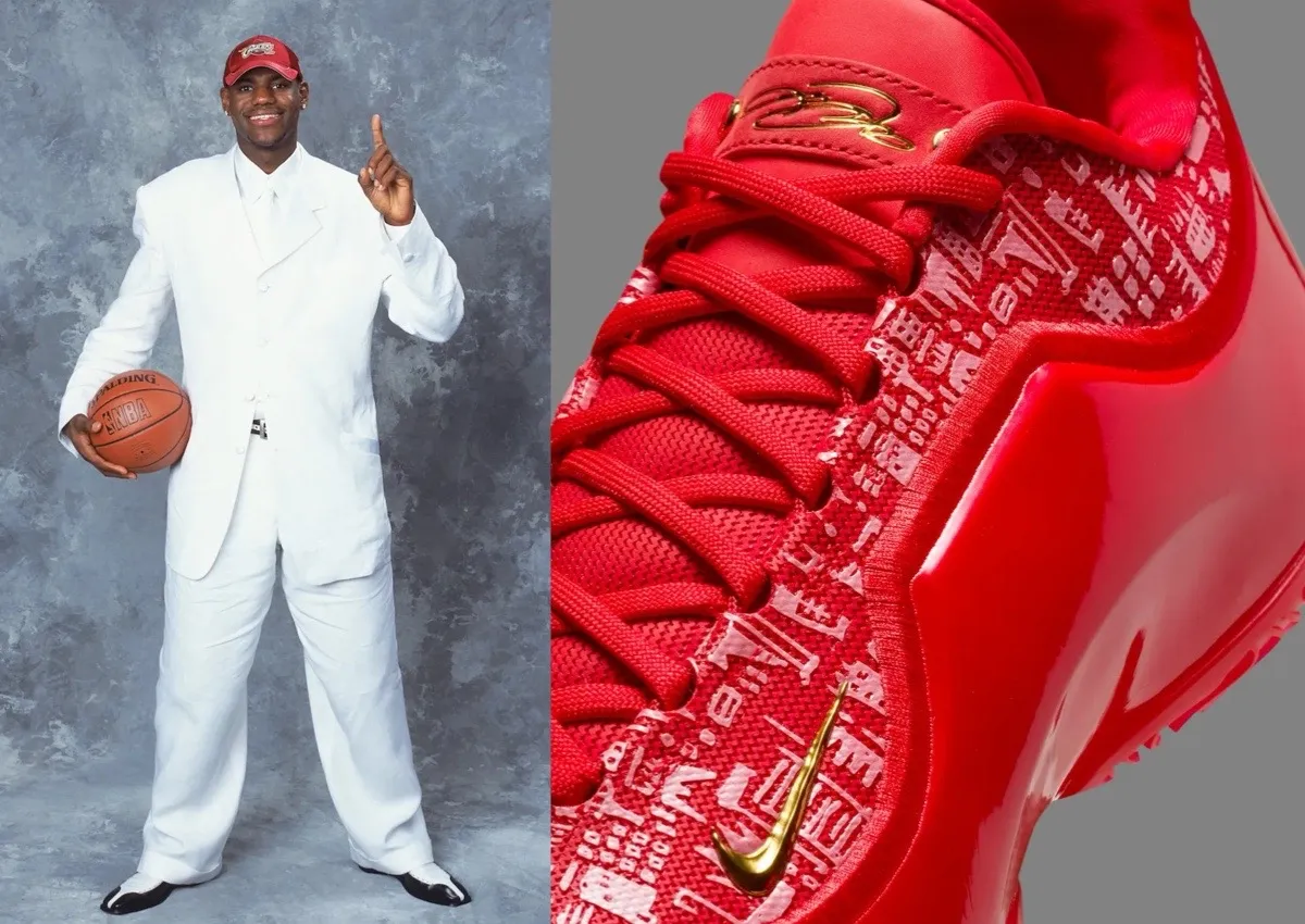 Nike LeBron 23 “Best In Class” Honors LeBron’s 2003 NBA Draft Moment