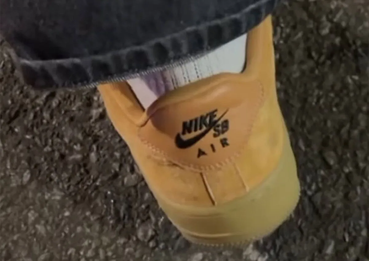 FIRST LOOK: Nike SB Air Force 1 Low “Flax”
