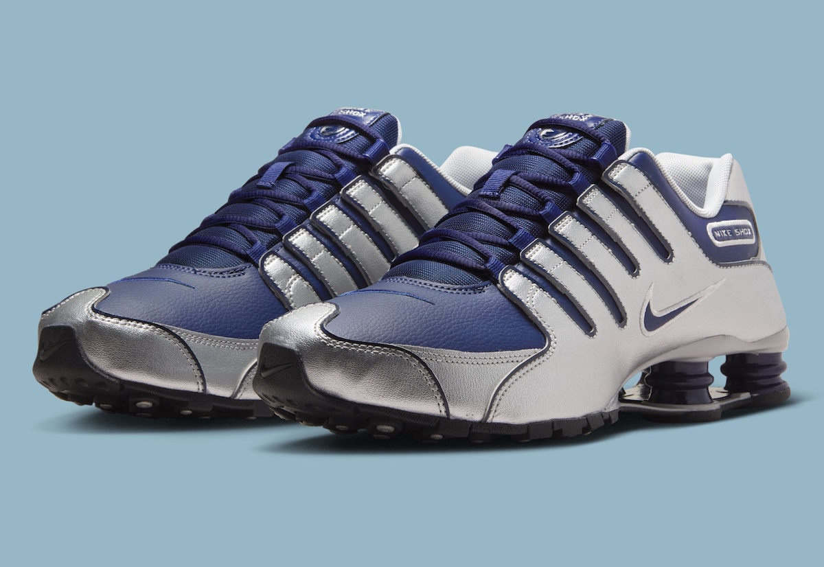 Nike Shox NZ “Midnight Navy/Metallic Silver” Returns With 2000s Energy