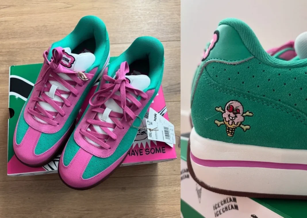極美品　ICECREAM Pharrell×Reebok スニーカー 25cm 極美品 ICECREAM Pharrell×Reebok スニーカー 25cm - メルカリ