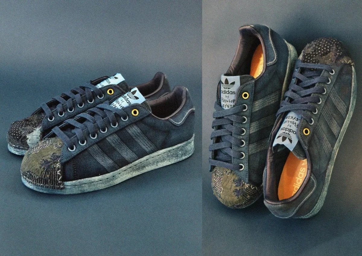 PHILLLLLTHY Creates Super Limited adidas Superstar “Boro Toe”