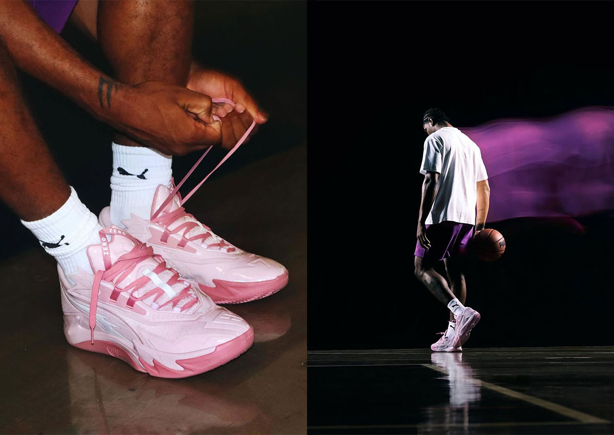 Scoot Henderson’s PUMA Scoot Zero II Sees A “Pink Pearlz” Colorway