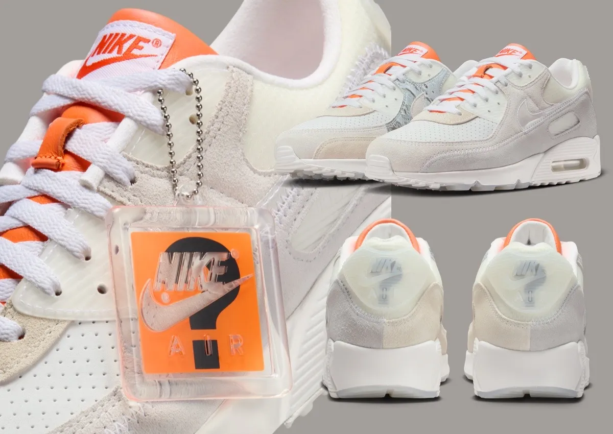 Size? x Nike Air Max 90 “White/Soft Pearl” Releases Holiday 2025
