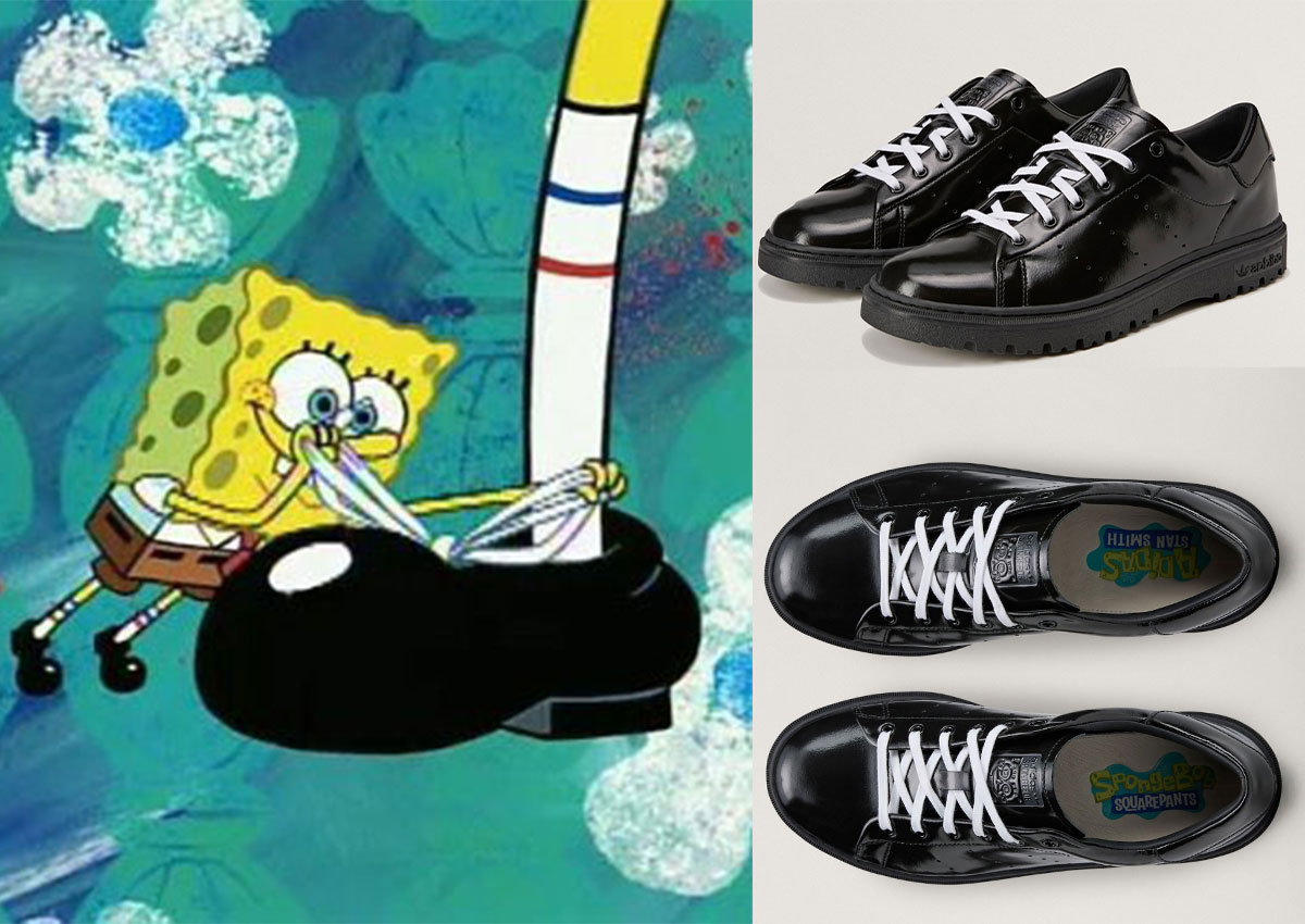 Spongebob’s Shoes Come To Life With This adidas Stan Smith Fezizit
