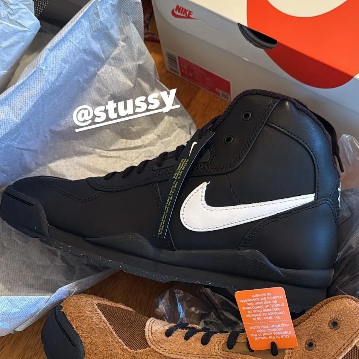 靴 Stussy Nike Air Baltoro High Stüssy Is Reviving the Nike Baltoro, the Brand's Long-Lost