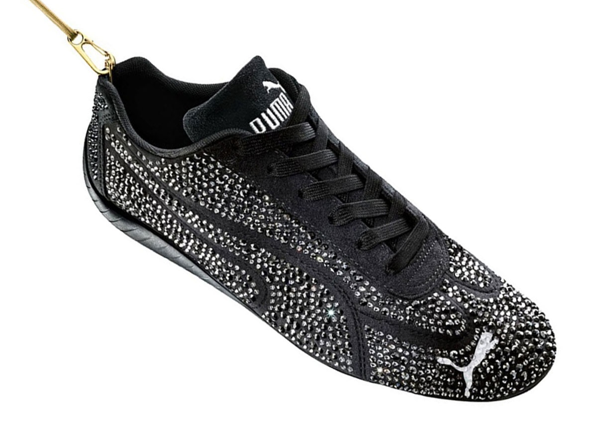 Swarovski x PUMA Speedcat Shines With Crystal-Covered Luxury