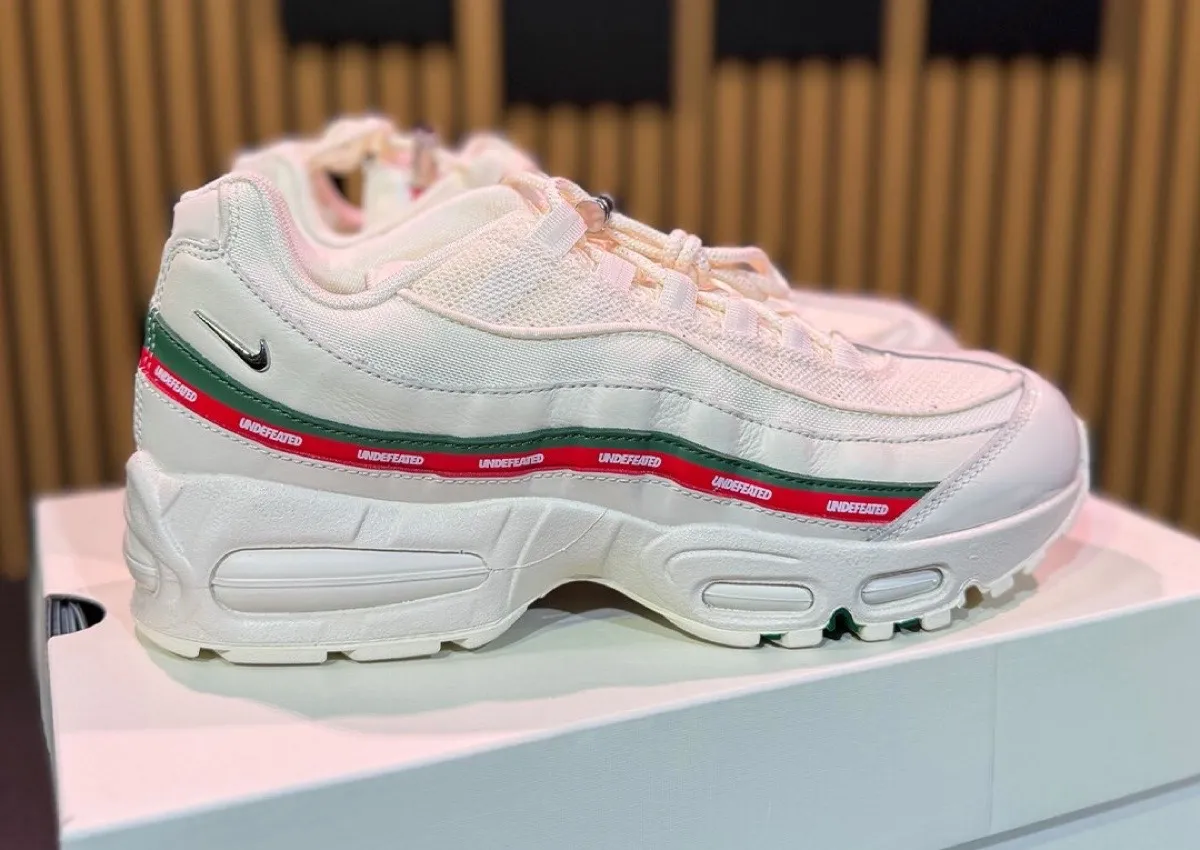 FIRST LOOK: Undefeated x Nike Air Max 95 “Sail”