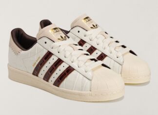 Wales Bonner Adds Croc Skin Detailing To The adidas Superstar