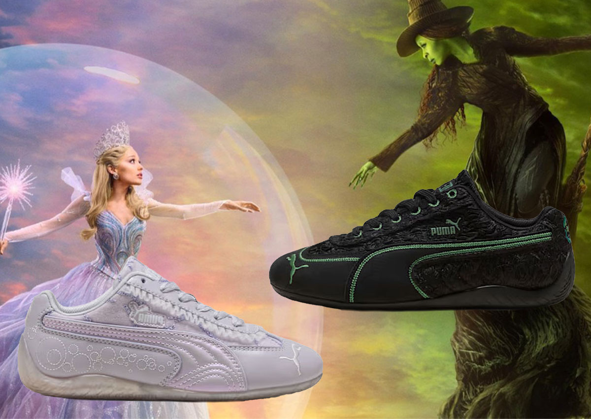 PUMA Channels Elphaba & Glinda in Wicked Speedcat Collection