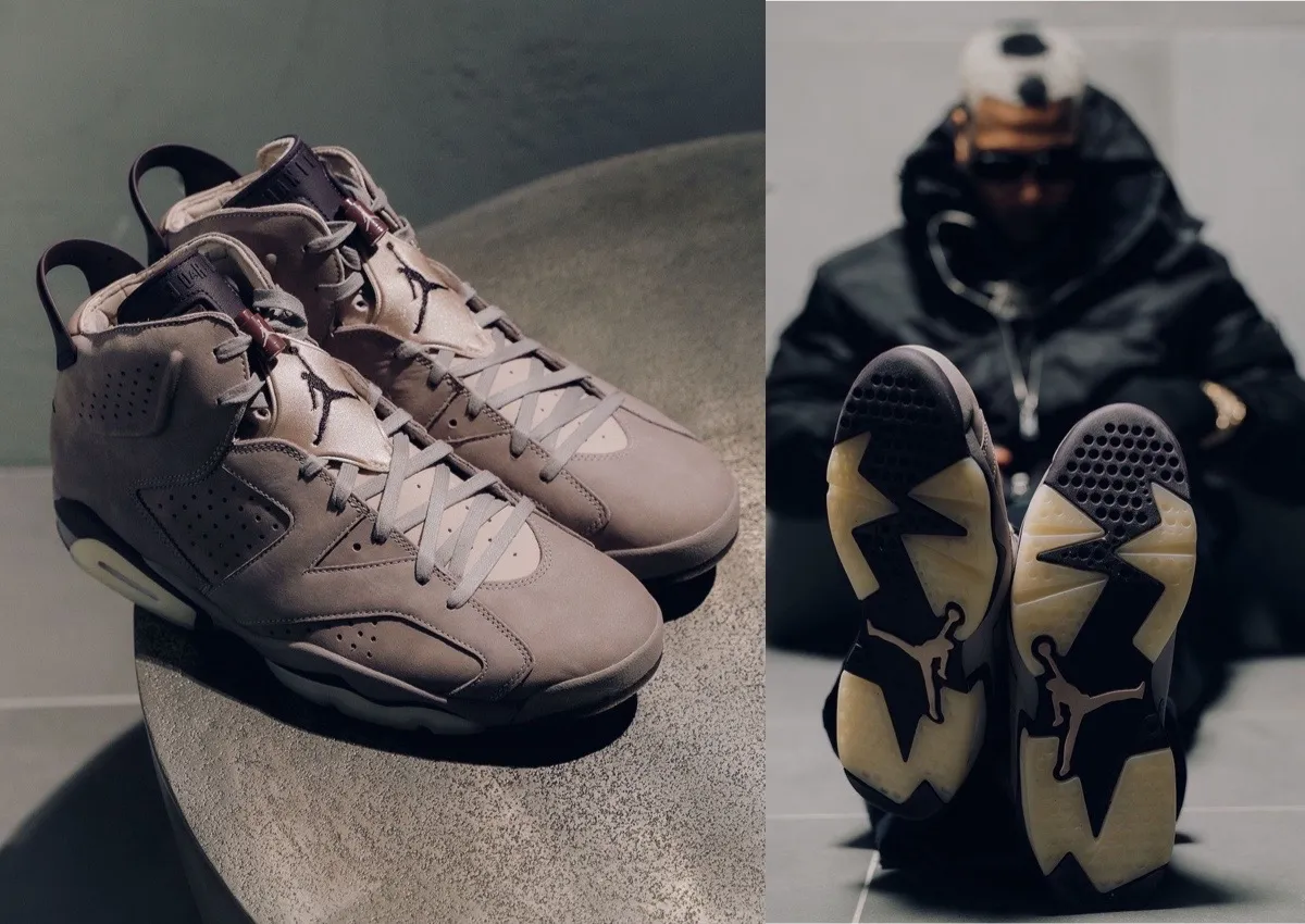 A Ma Maniére x Air Jordan 6 “Built For This” (Smokey Mauve) Releases November 2025