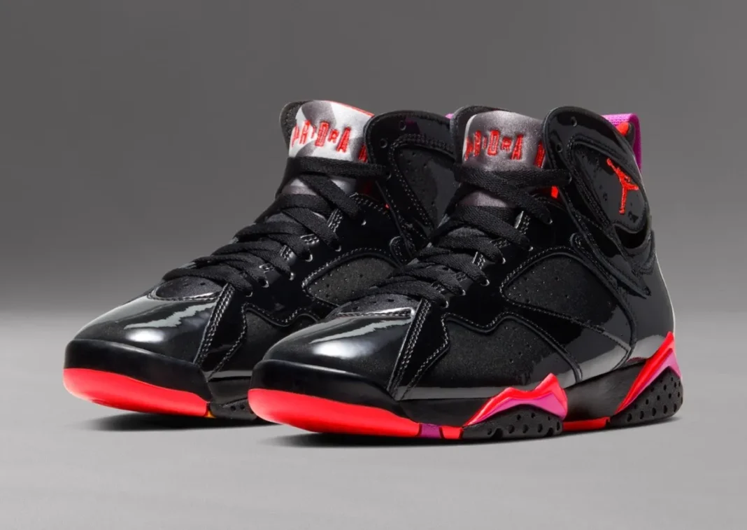 Air Jordan 7 Black Patent Leather 2019
