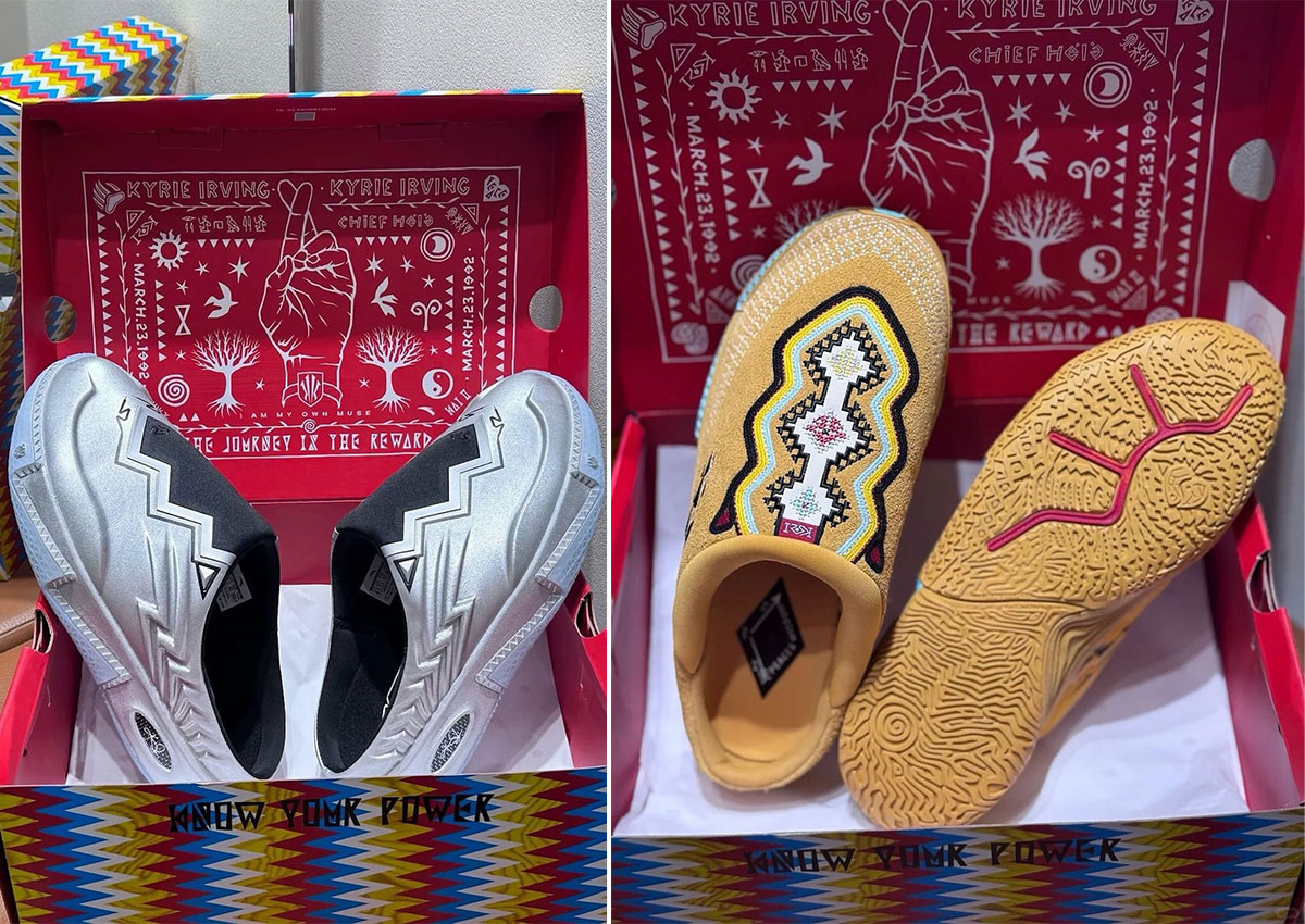 A First Look At Kyrie Irving’s ANTA KAI Mule Slides