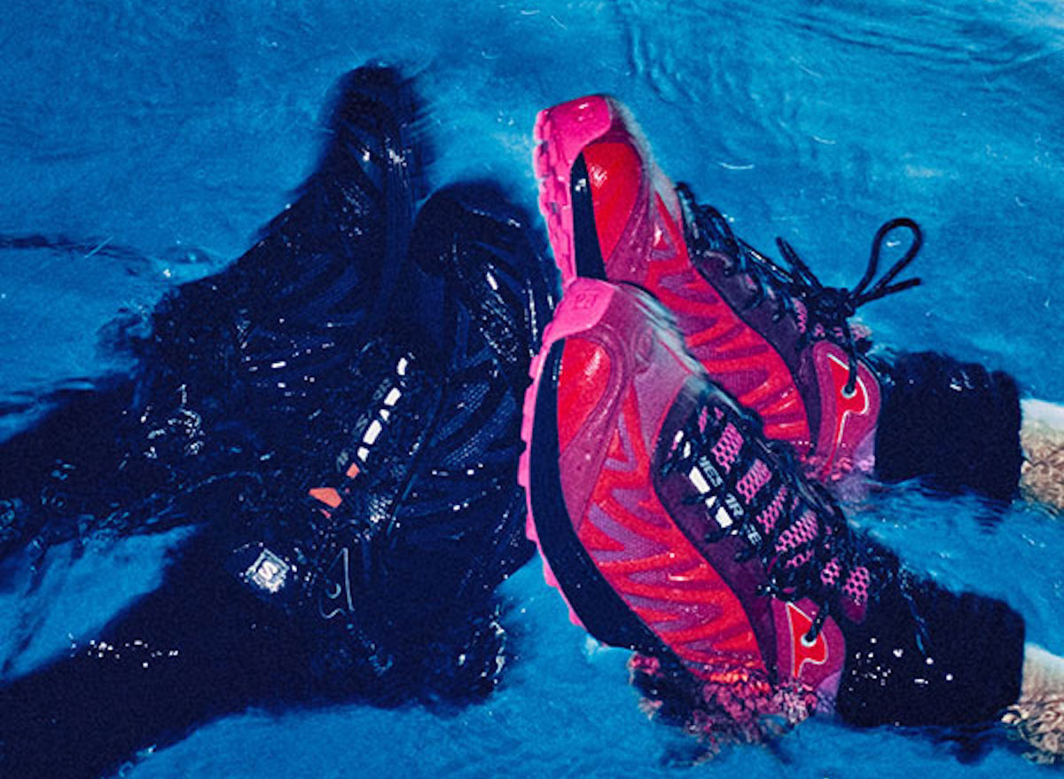 ムラサキ45周年記念 anthisi×SALOMON コラボ ビンディング付 aries-salomon-xt-whisper-pack-