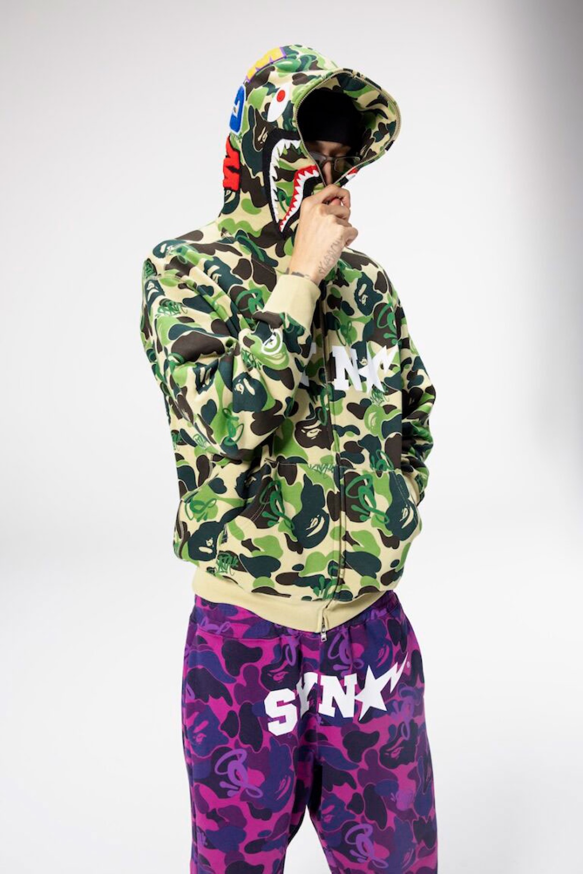 Central Cee BAPE Spotify SYNA Collection 2025
