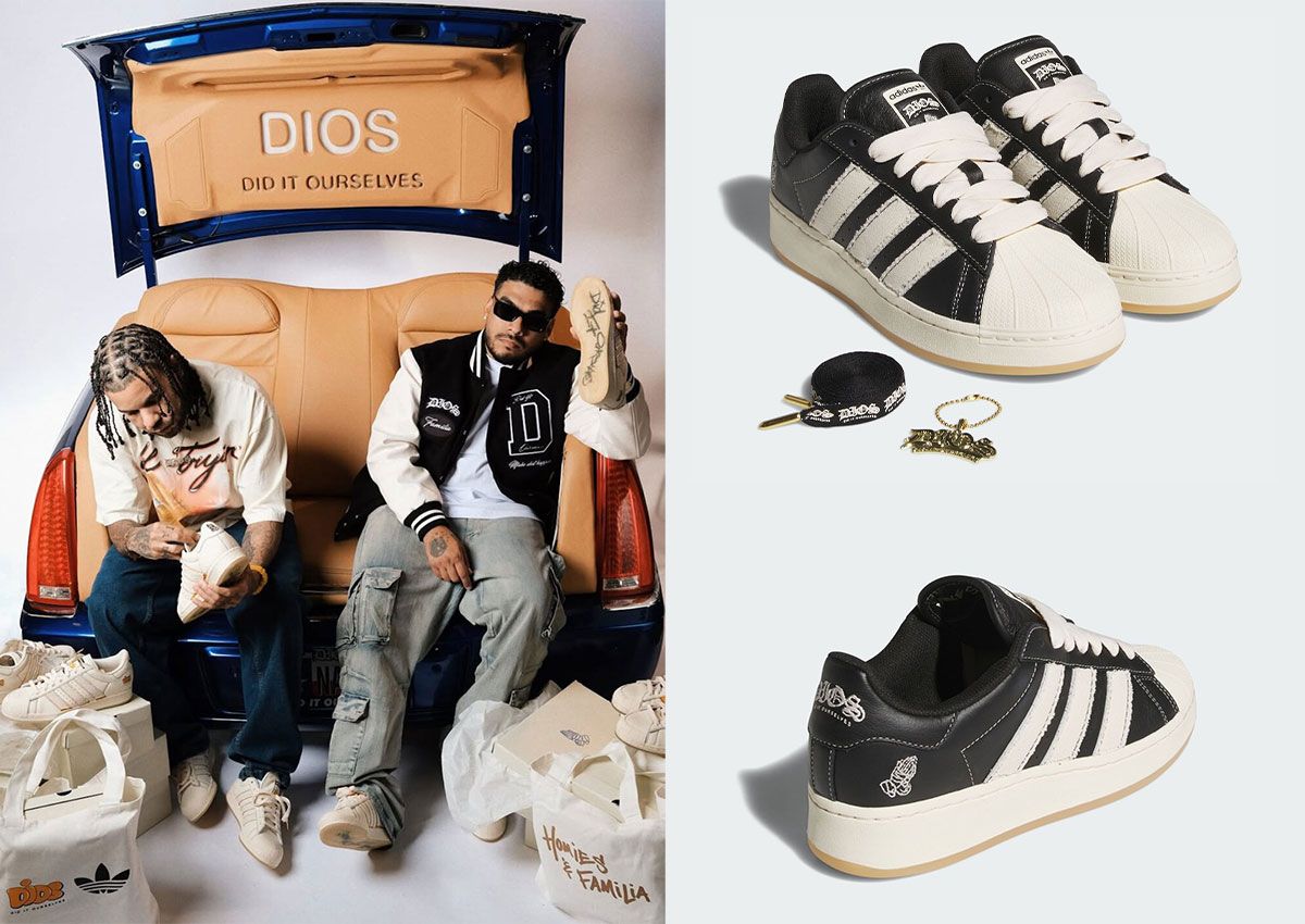 DIOS x adidas Superstar “Black” Releases November 24th