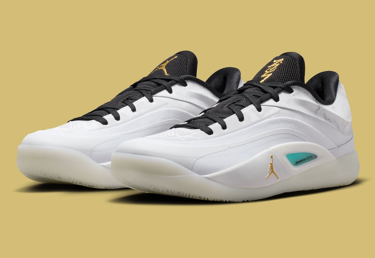 Jordan Zion 4 “Mud to Marble” Arrives With Gold and Marble Finishes