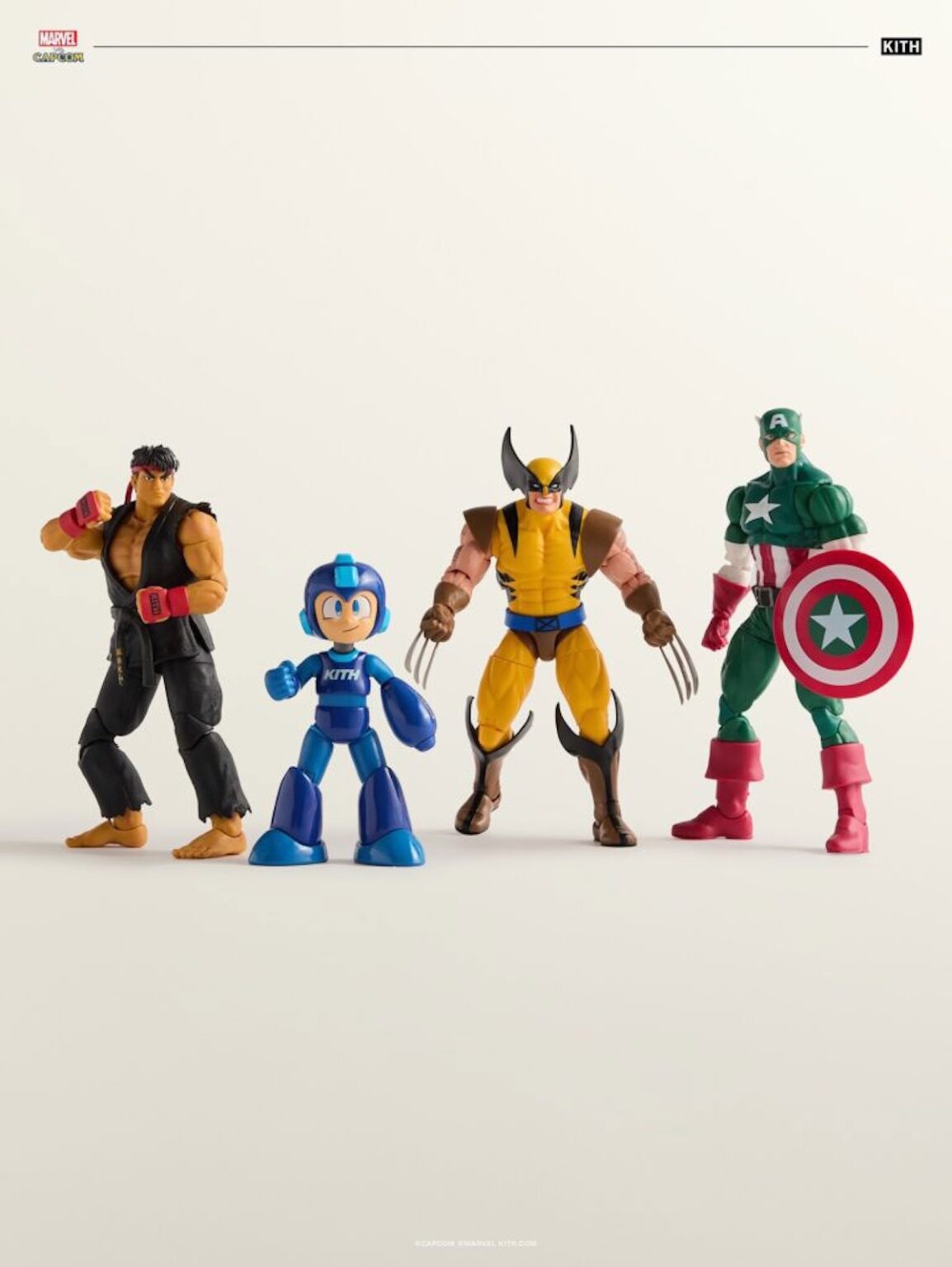 Kith Marvel vs. Capcom Action Figures Hasbro Jada Toys