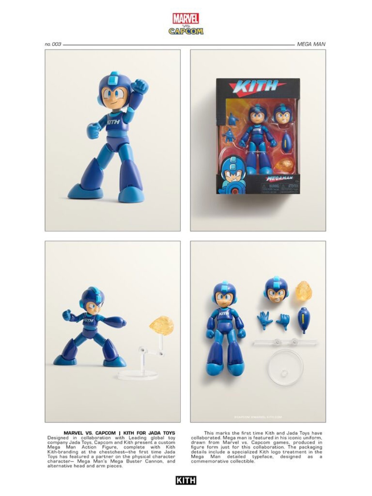 Kith Marvel vs. Capcom Action Figures Hasbro Jada Toys