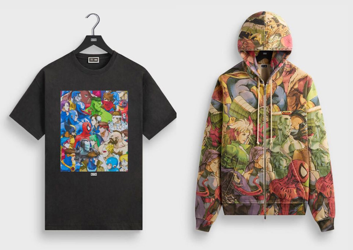 KITH x Marvel vs. Capcom Apparel Collection Releases November 2025