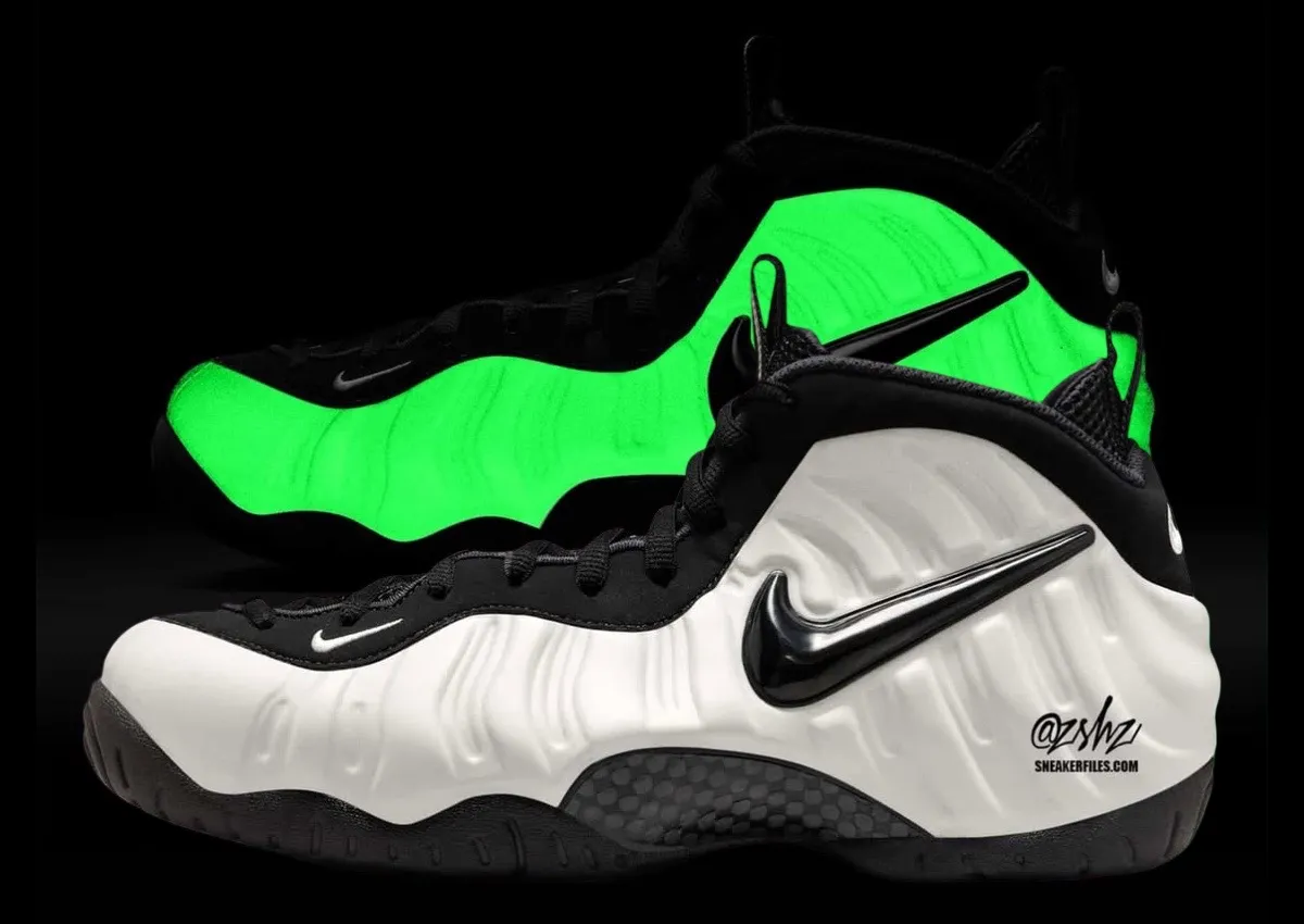 Nike Air Foamposite Pro “Glow in the Dark” Releases Fall 2026