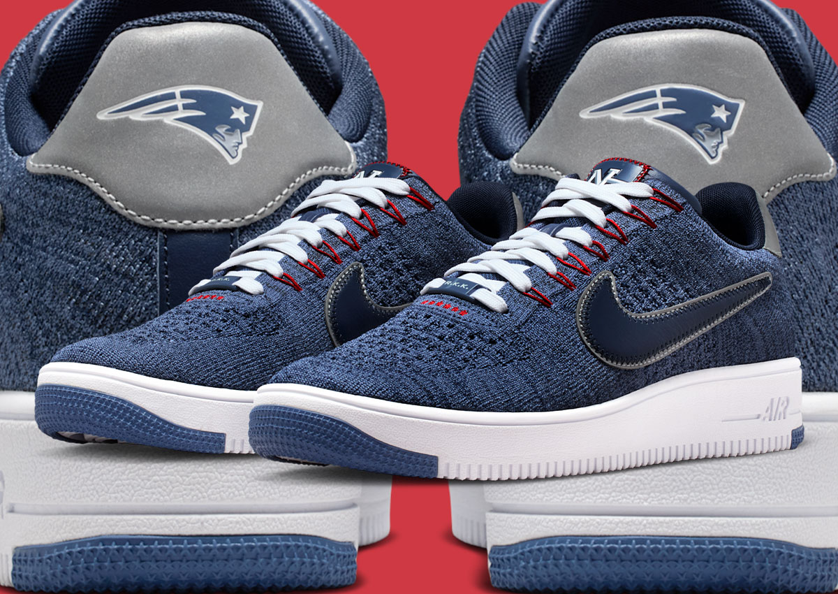 Robert Kraft’s Nike Air Force 1 Ultra Flyknit Channels New England Pride