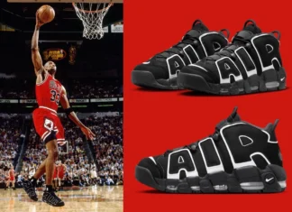 Nike Air More Uptempo OG “Black/White” Releases August 21st