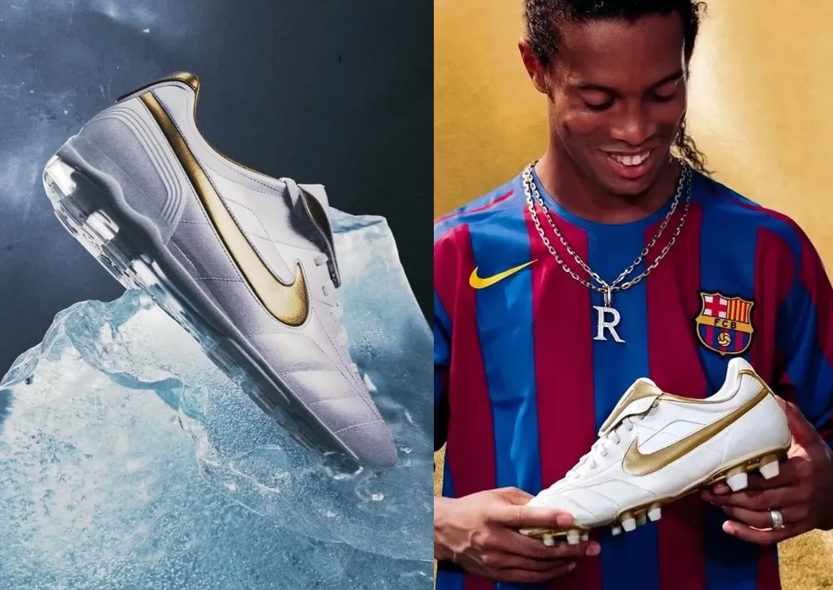 Nike Cryoshot Tiempo Legend R10 “White/Metallic Gold” Releases Summer 2026