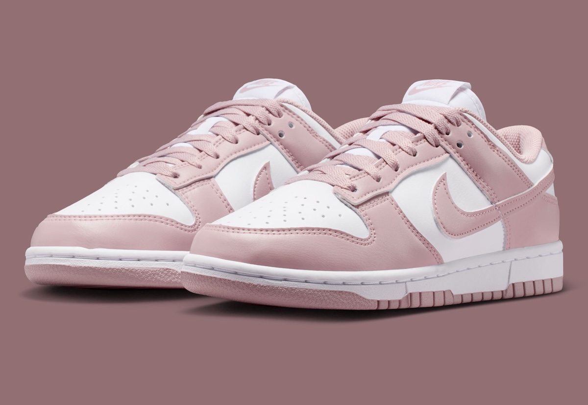 Nike Dunk Low Keeps It Clean in “Particle Pink”