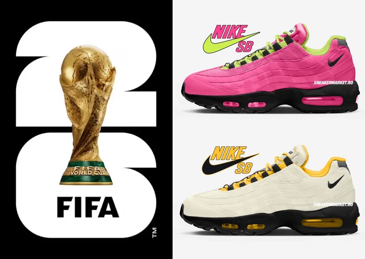Nike SB Air Max 95 “World Cup Pack” Releasing Fall 2026