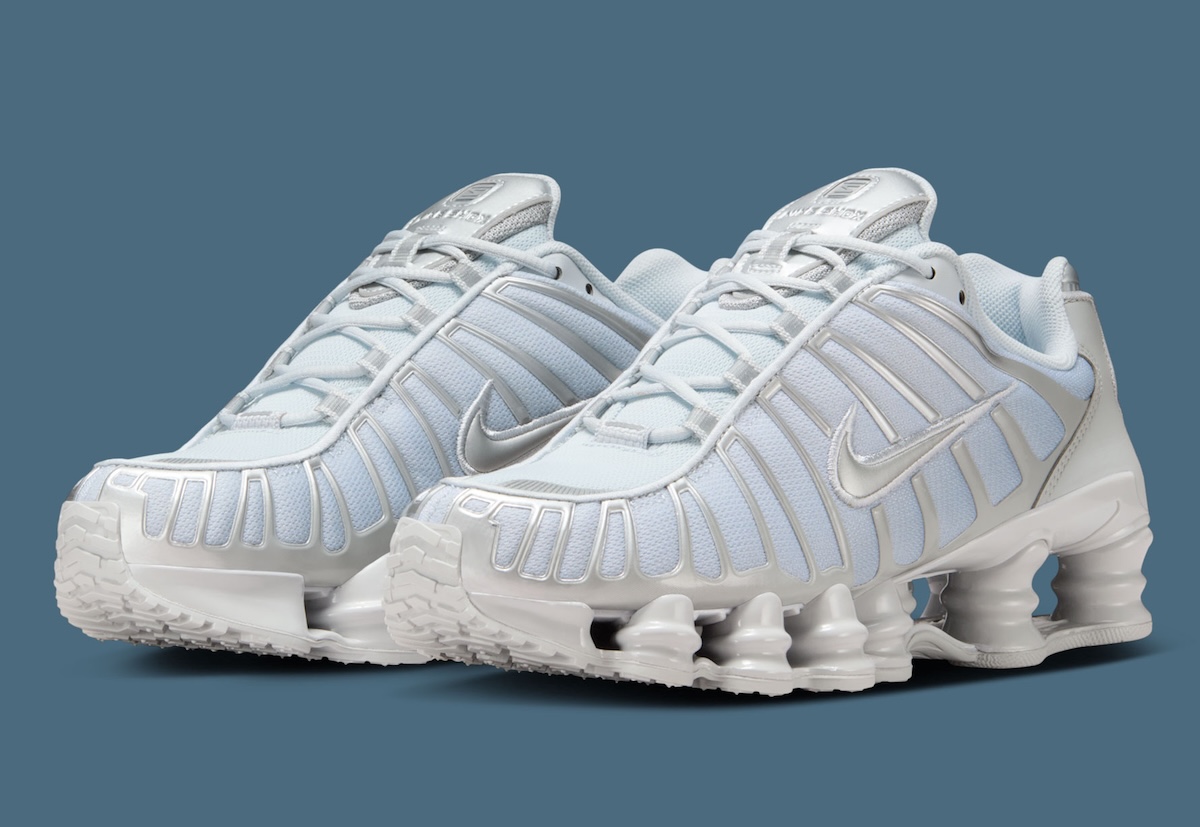 Nike Shox TL Surfaces in “Platinum” and “Metallic Silver”