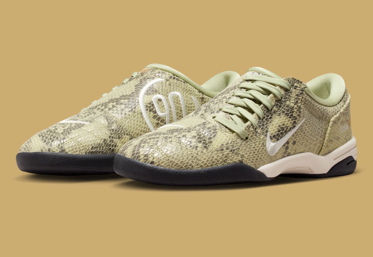 The Nike Total 90 III Snakeskin “Olive Aura” Is Ready To Strike