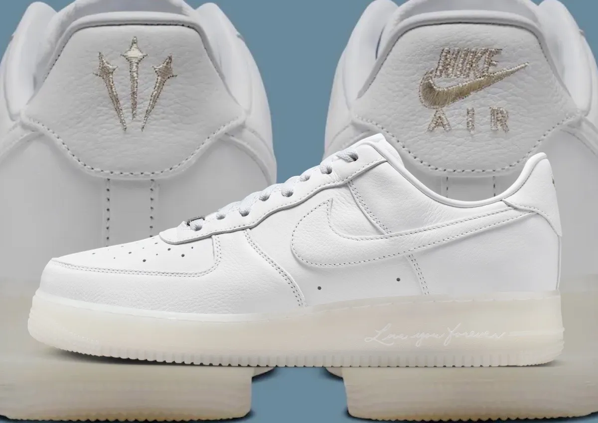NOCTA x Nike Air Force 1 Low Love You Forever “White/Cobalt Tint” Releases January 2026