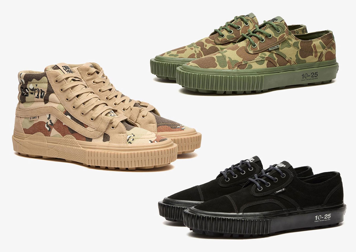OAMC x WTAPS x Vans Collection Revamps Classics With Heavy-Duty Details