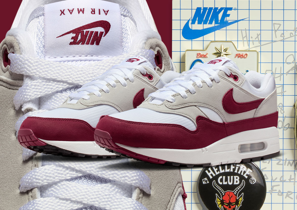 Stranger Things x Nike Air Max 1 Releases December 4th