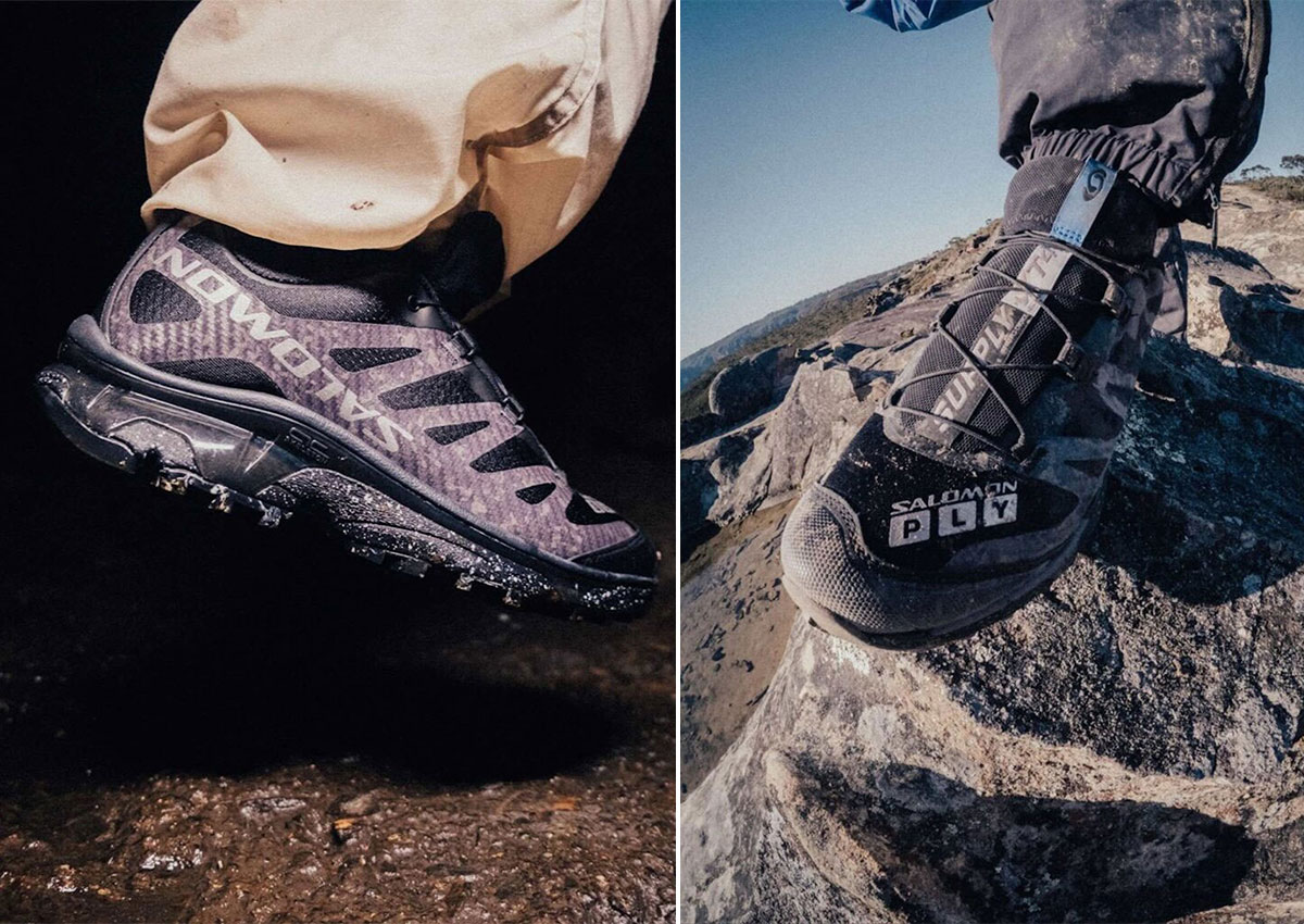 SUPPLY x Salomon XT-4 OG Comes With Upside-Down Branding
