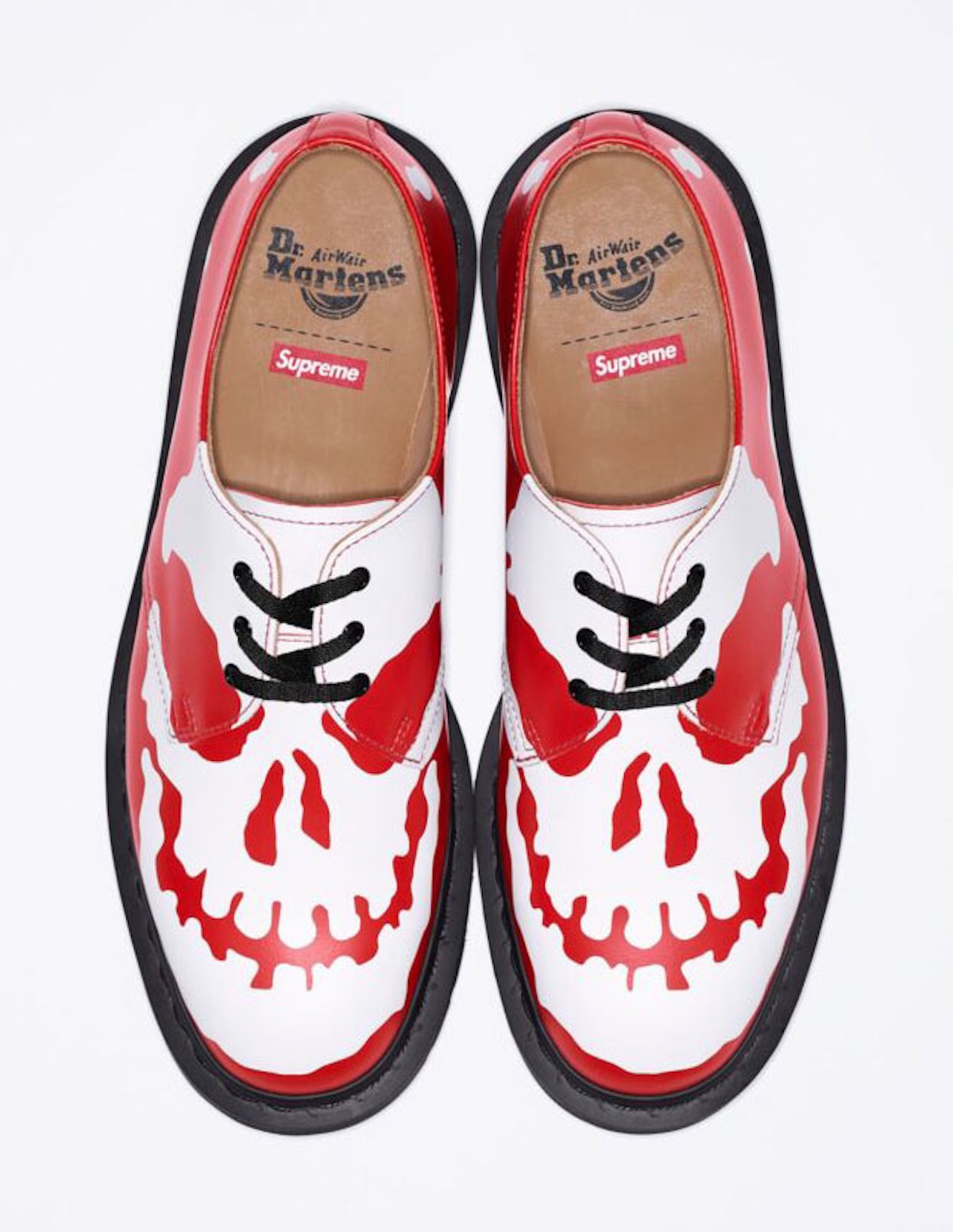 Supreme Dr. Martens 1461 Skull Pack Release Date