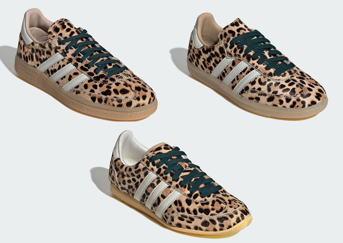 adidas “Leopard Magic” Pack Brings Animal Print To Terrace Icons