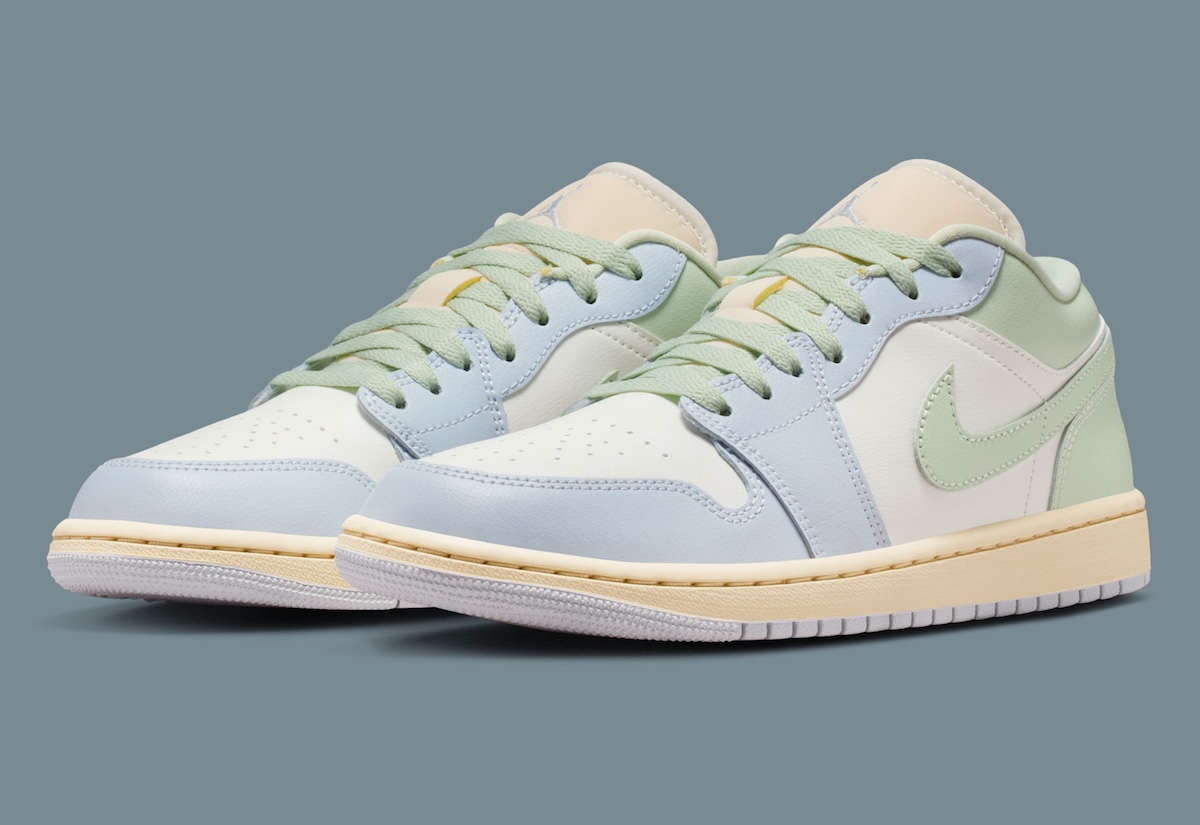 Air Jordan 1 Low Surfaces With Soft Pastels