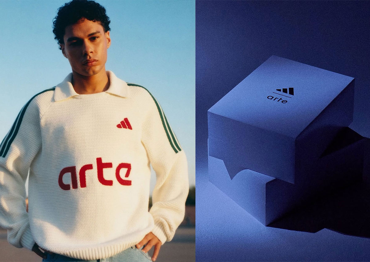 Arte x adidas SS26 Mix Minimalist Design With Football Culture