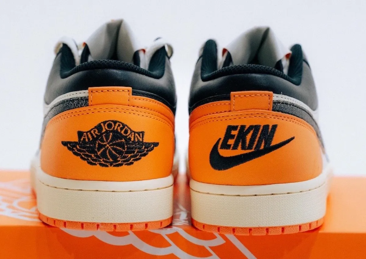 EKIN x Air Jordan 1 Low “Never Not Working” Limited To 200 Pairs
